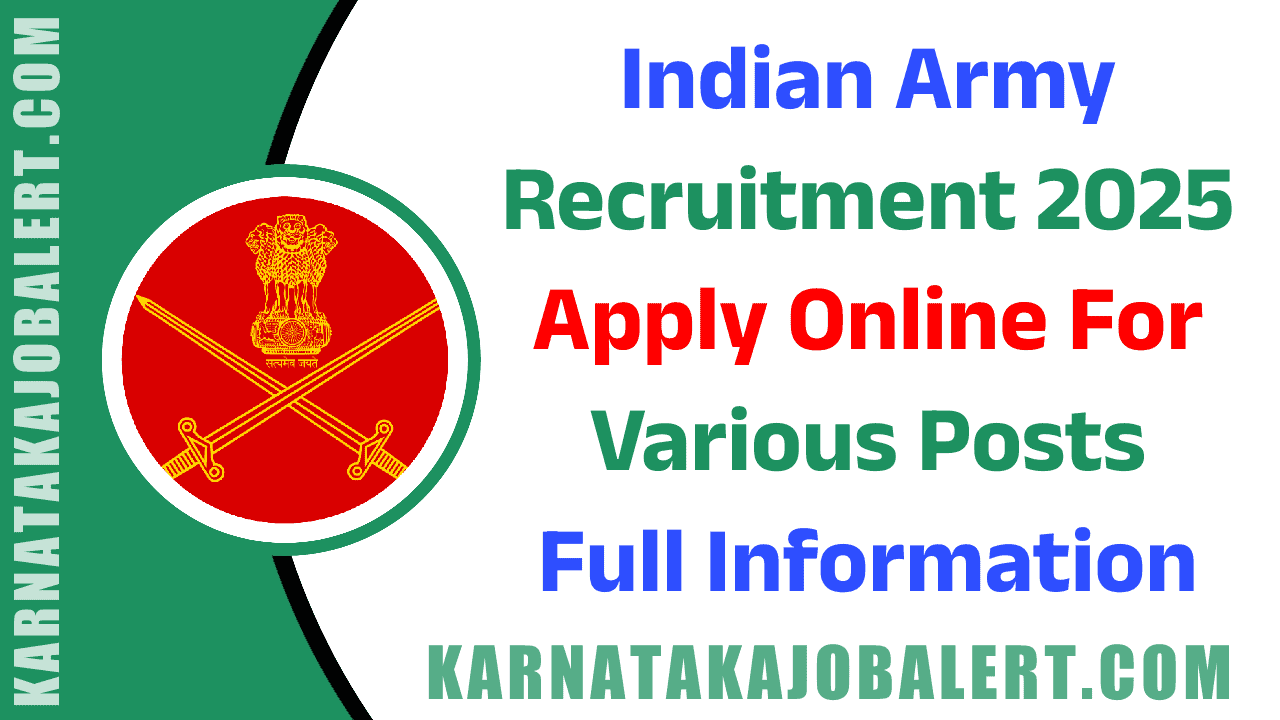 Indian Army Recruitment 2025
