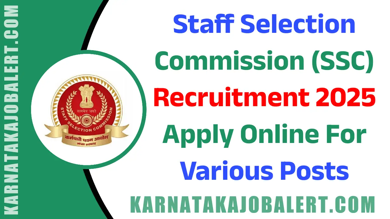 SSC Recruitment 2025