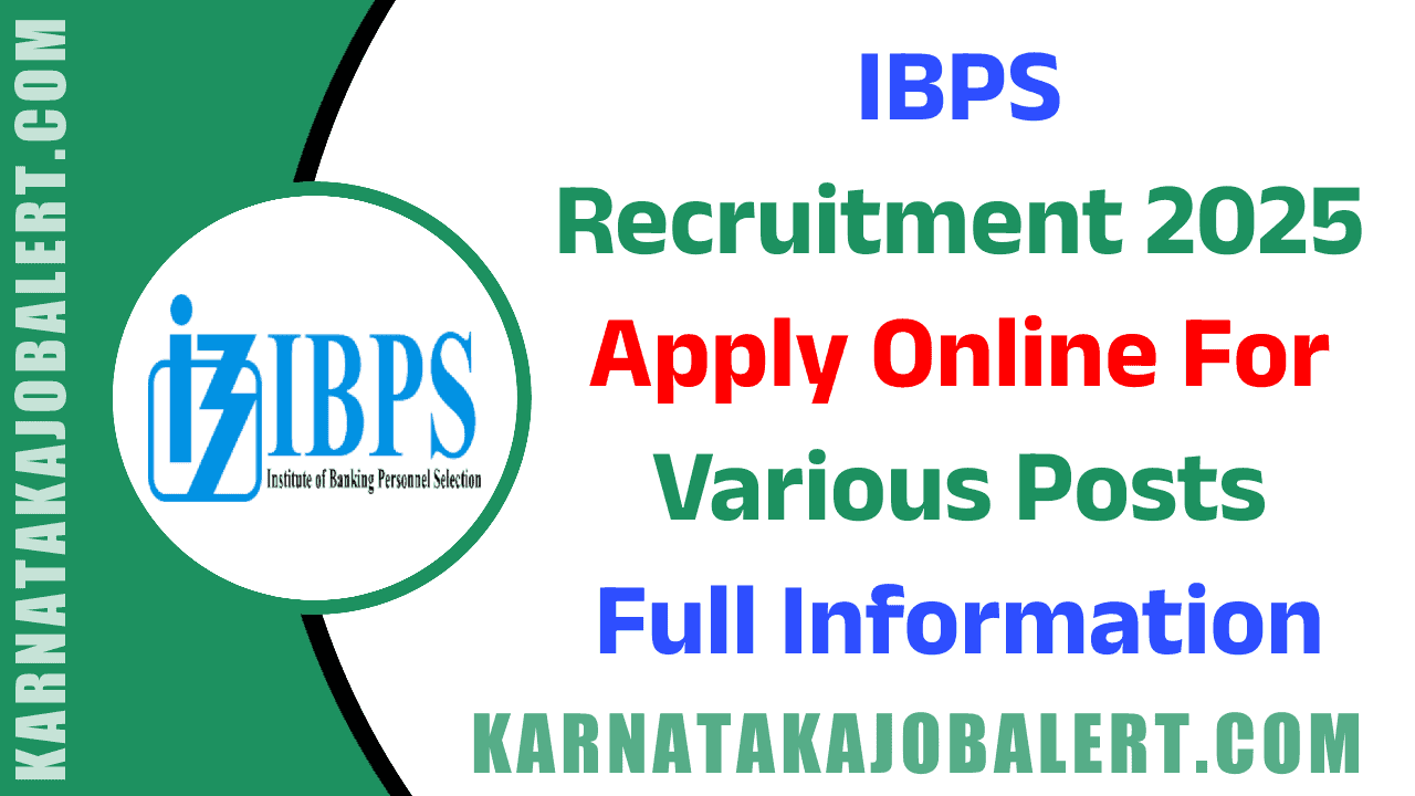 IBPS Recruitment 2025