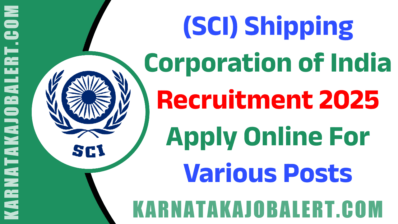 SCI Recruitment 2025