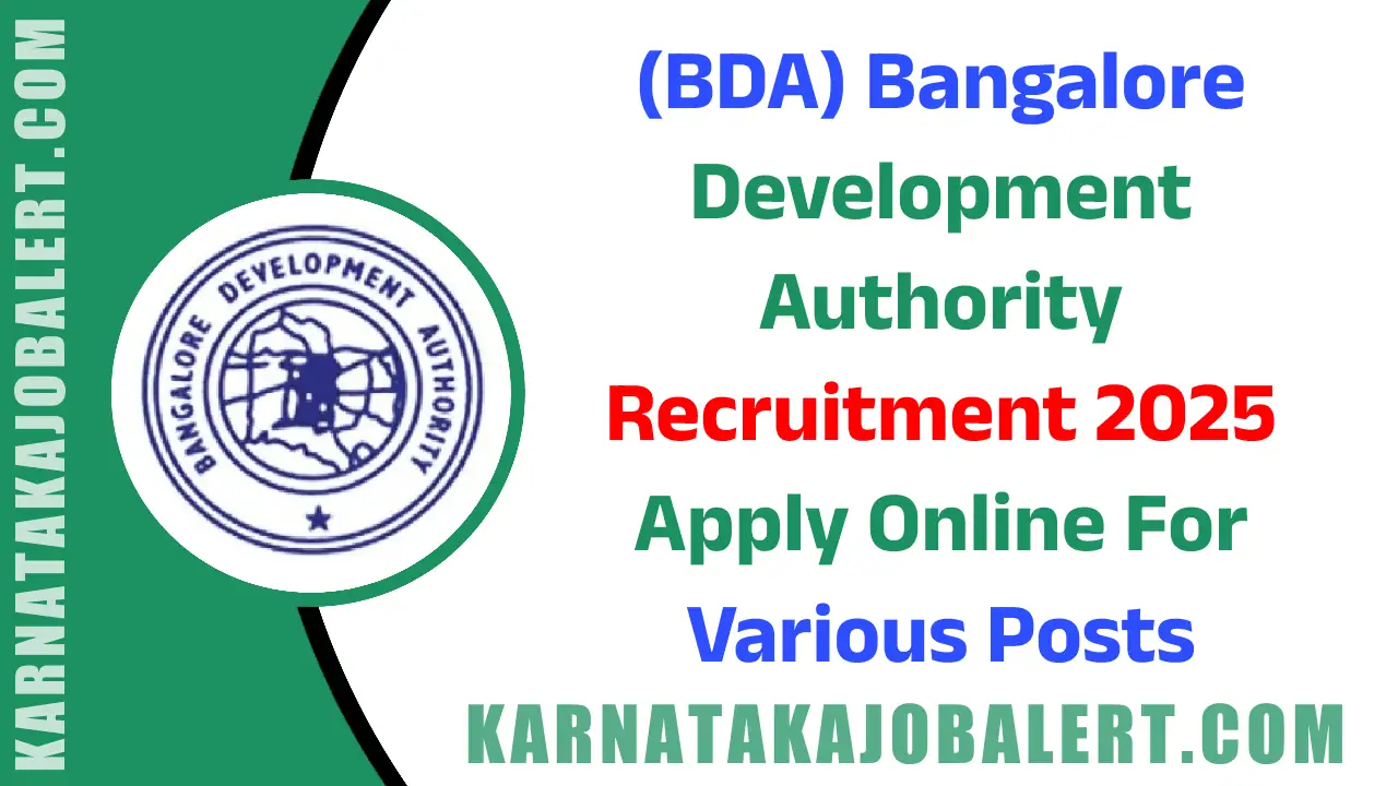 BDA Recruitment 2025